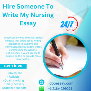 Hire Someone To Write My Nursing Essay