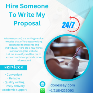 Hire Someone to Write My Proposal