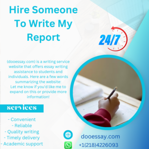 Hire Someone to Write My Report