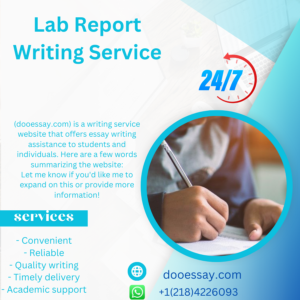 Lab Report Writing Service