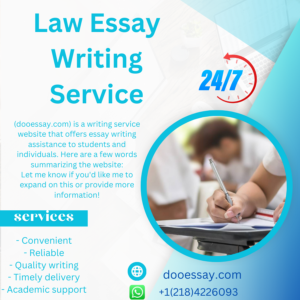 Law Essay Writing Service