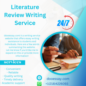 Literature Review Writing Service