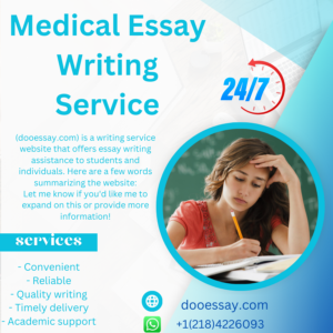 Medical Essay Writing Service