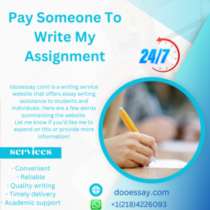 Pay Someone To Write My Assignment