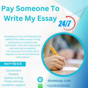 Pay Someone To Write My Essay