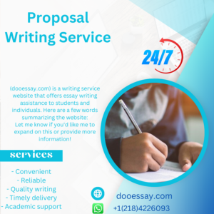 Proposal Writing Service