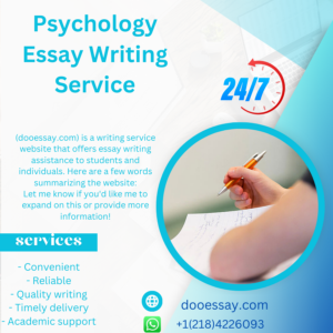 Psychology Essay Writing Service