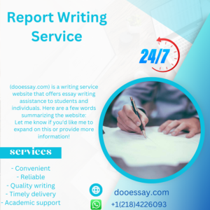 Report Writing Service